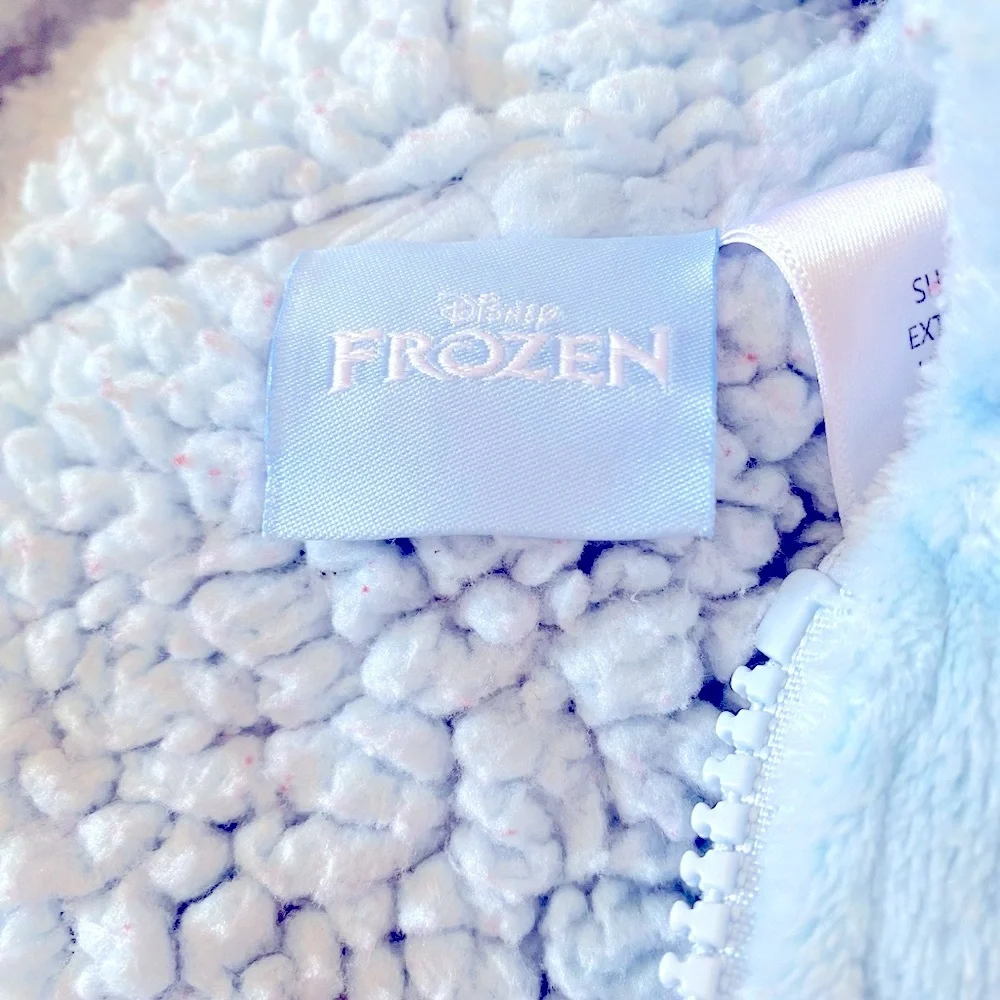 Disney Frozen Plush Faux Sherpa Lined Jacket Size 3T